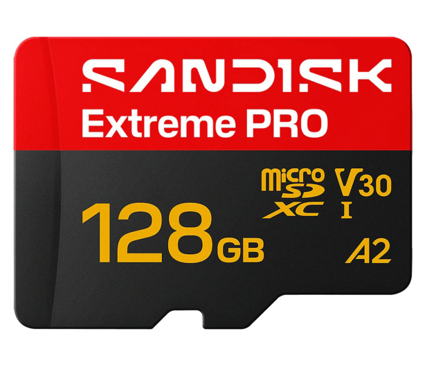Sandisk 128GB microSDXC Extreme Pro UHS-I 250/120 MB/s - 1549257 - zdjęcie